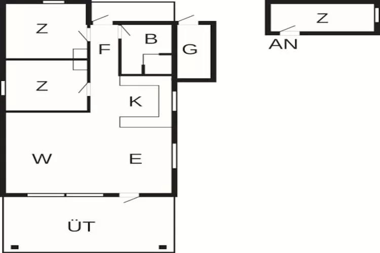 6 persoons vakantie huis in Skibby-By Traum - Plattegrond