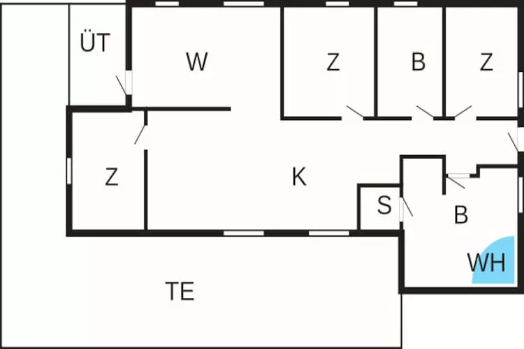 6 persoons vakantie huis in Oksbøl-By Traum - Plattegrond