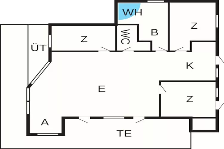8 persoons vakantie huis in Ansager-By Traum - Plattegrond