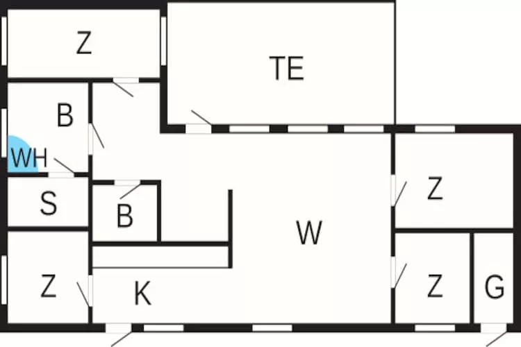 8 persoons vakantie huis in Vestervig - Plattegrond