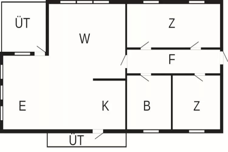 5 persoons vakantie huis in Odder-By Traum - Plattegrond