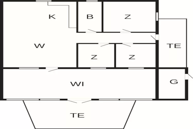6 persoons vakantie huis in Vinderup-By Traum - Plattegrond