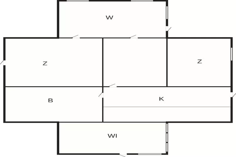 4 persoons vakantie huis in Allingåbro-By Traum - Plattegrond