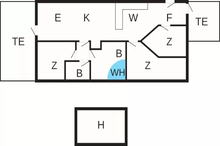 8 persoons vakantie huis in Ringkøbing-By Traum - Plattegrond