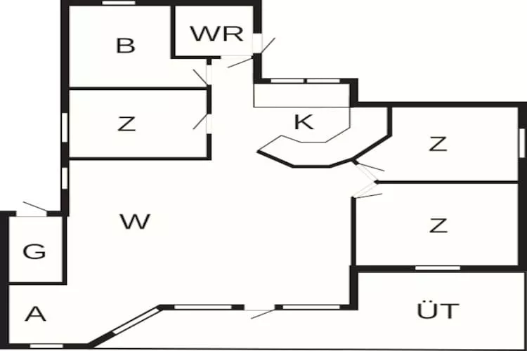 6 persoons vakantie huis in Frederiksværk-By Traum - Plattegrond