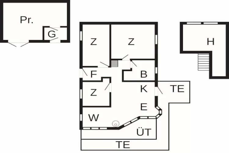 6 persoons vakantie huis in Løgstør - Plattegrond