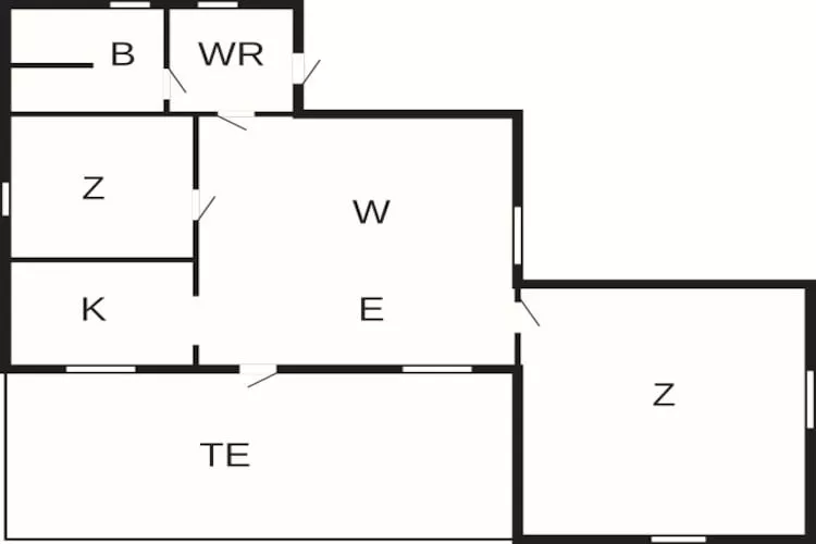 4 persoons vakantie huis in HENÅN-By Traum - Plattegrond