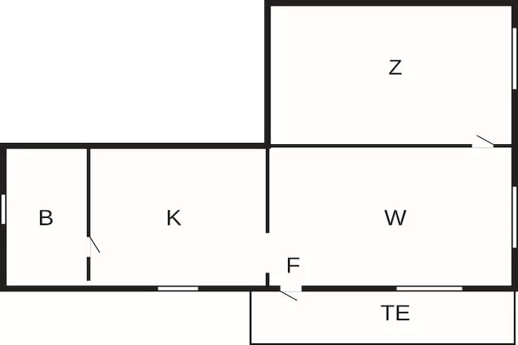 3 persoons vakantie huis in HENÅN-By Traum - Plattegrond