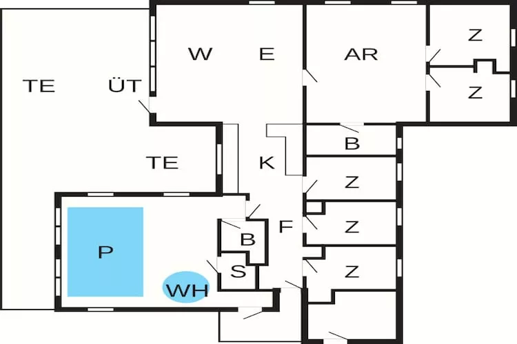 Luxe retraite met zwembad -- By Traum Ferienwohnungen - Plattegrond