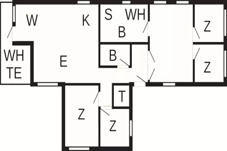 10 persoons vakantie huis in Bogense-By Traum - Plattegrond
