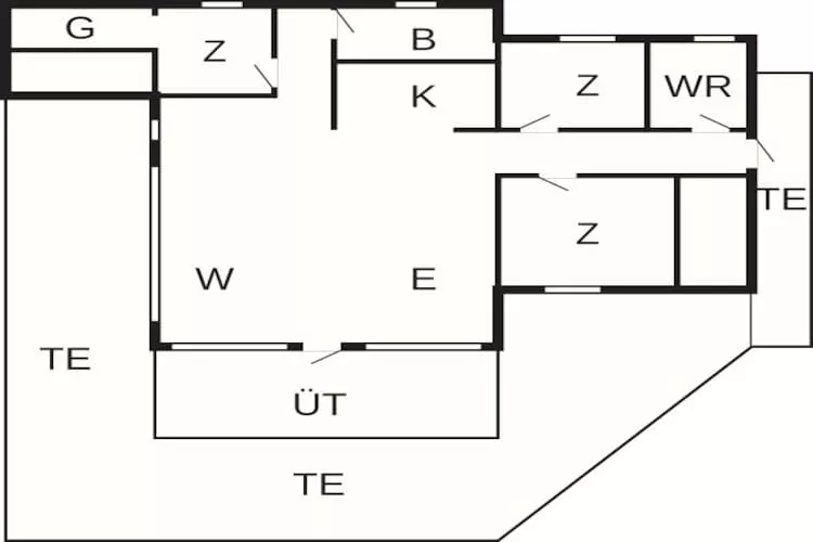 6 persoons vakantie huis in Nexø-By Traum - Plattegrond