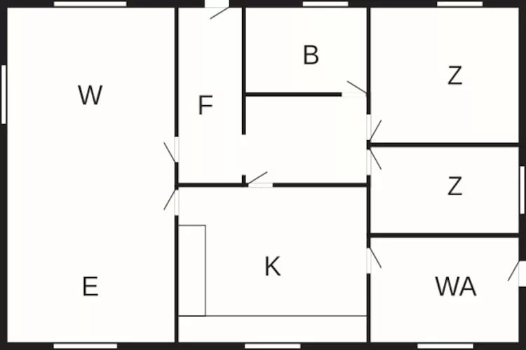 4 persoons vakantie huis in Ærøskøbing-By Traum - Plattegrond