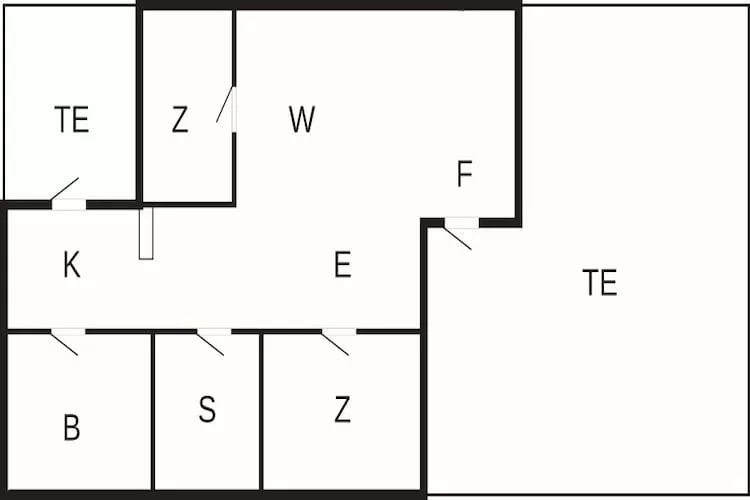 4 persoons vakantie huis in Hemmet-By Traum - Plattegrond