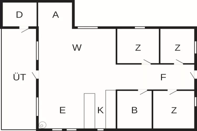 8 persoons vakantie huis in Højslev-By Traum - Plattegrond