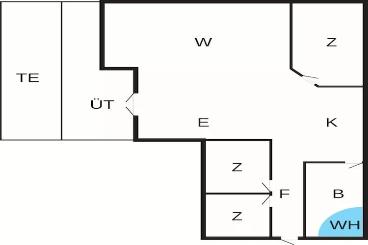 6 persoons vakantie huis in Ansager-By Traum - Plattegrond