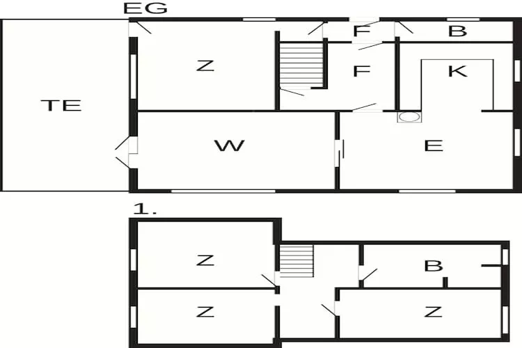 10 persoons vakantie huis in Ulfborg-By Traum - Plattegrond