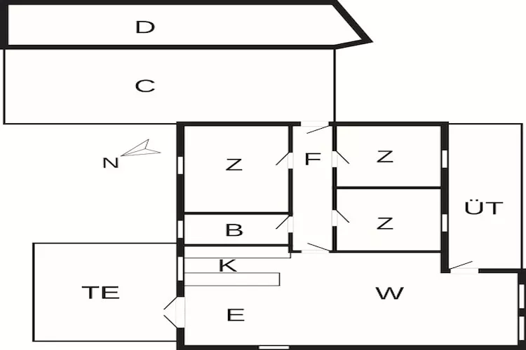 6 persoons vakantie huis in Ulfborg-By Traum - Plattegrond