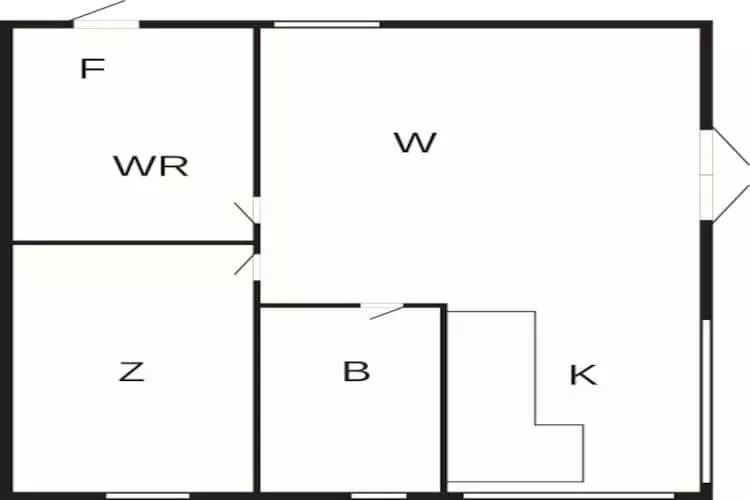 4 persoons vakantie huis in Væggerløse-By Traum - Plattegrond