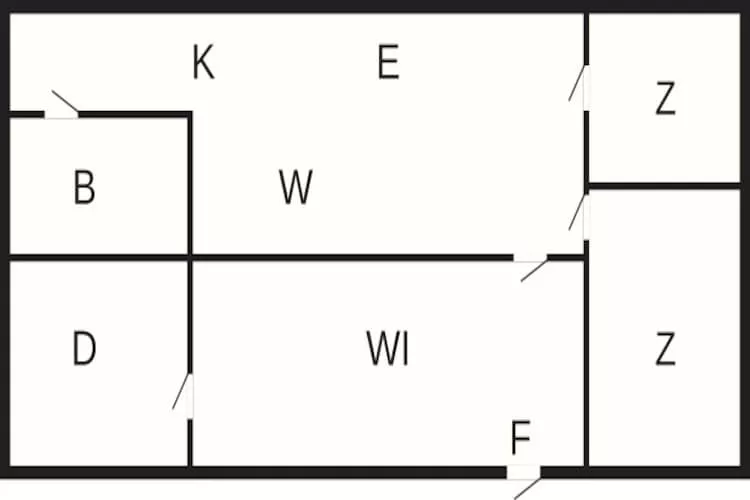 4 persoons vakantie huis in Thisted-By Traum - Plattegrond