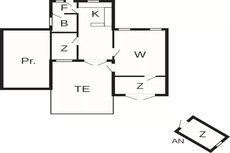 6 persoons vakantie huis in Juelsminde-By Traum - Plattegrond