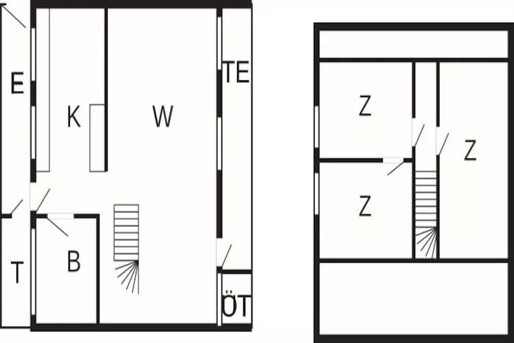 6 persoons vakantie huis in Hals-By Traum - Plattegrond