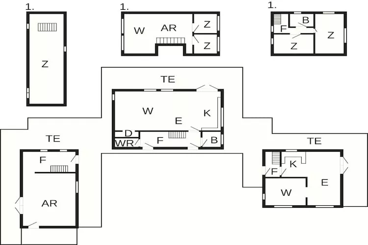 16 persoons vakantie huis in Aabenraa-By Traum - Plattegrond