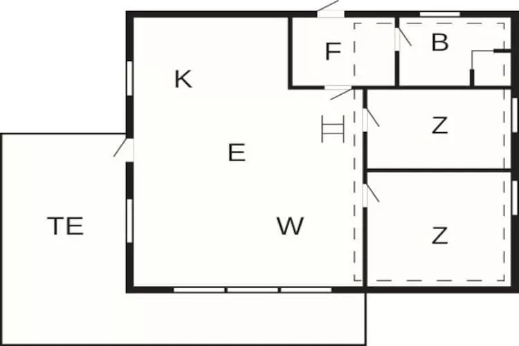 HYTTE 5 - Plattegrond