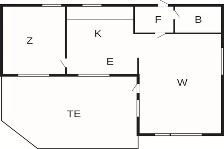 INGER-HYTTA   HUS 55789 - Plattegrond