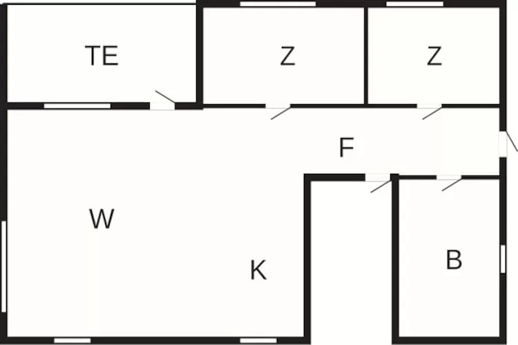 6 persoons vakantie huis in Dronningmølle-By Traum - Plattegrond