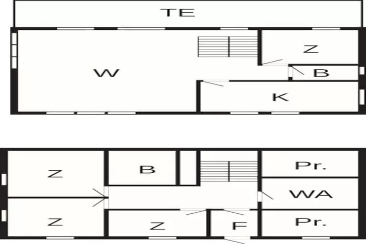 10 persoons vakantie huis in tvedestrand-By Traum - Plattegrond