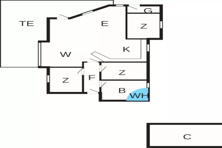 6 persoons vakantie huis in Hirtshals-By Traum - Plattegrond
