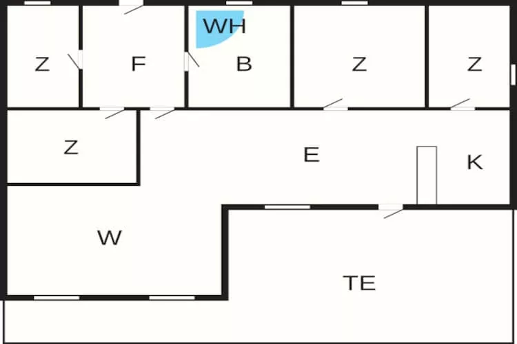 8 persoons vakantie huis in Toftlund-By Traum - Plattegrond