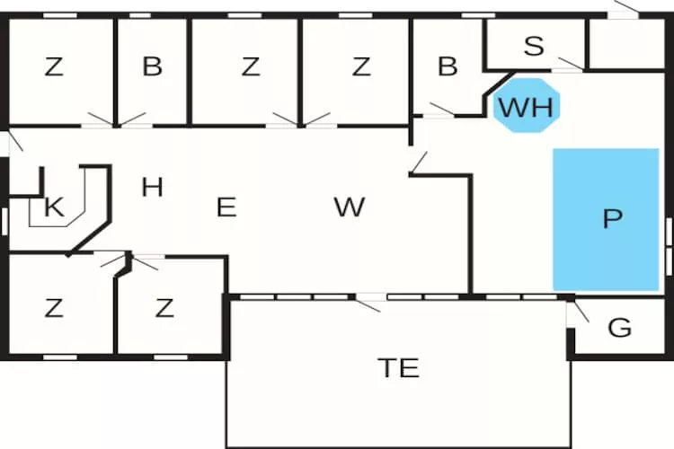 10 persoons vakantie huis in Nordborg-By Traum - Plattegrond