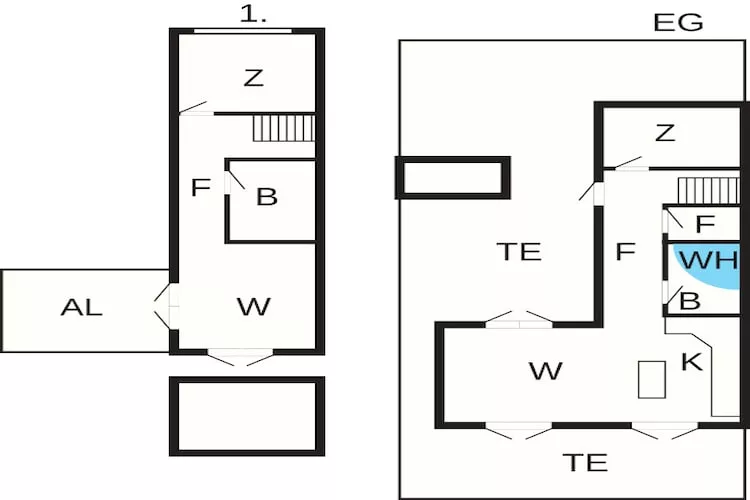 6 persoons vakantie huis in Thyholm-By Traum - Plattegrond