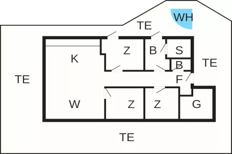 8 persoons vakantie huis in Vestervig-By Traum - Plattegrond