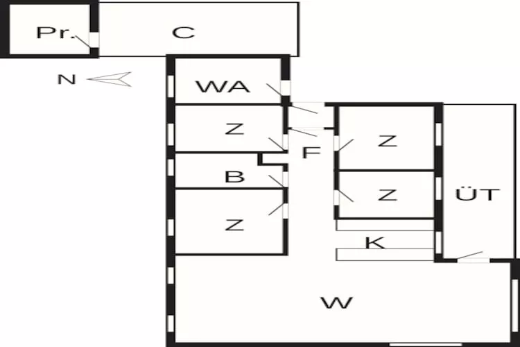 8 persoons vakantie huis in Struer-By Traum - Plattegrond