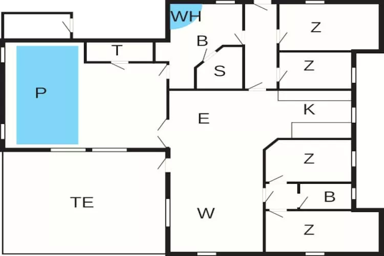 12 persoons vakantie huis in Vestervig-By Traum - Plattegrond
