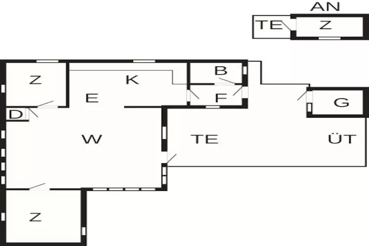 8 persoons vakantie huis in Dannemare-By Traum - Plattegrond