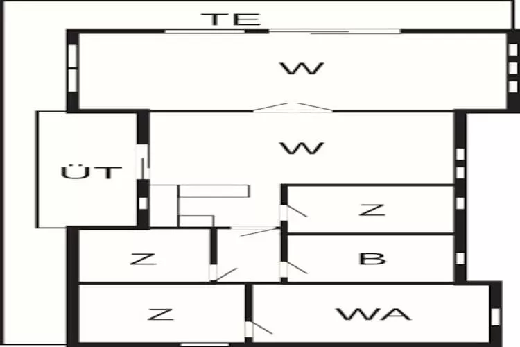 Gezellig toevluchtsoord in Kysing Naes -- By Traum Ferienwohnungen - Plattegrond