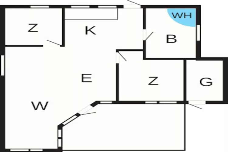 4 persoons vakantie huis in Føllenslev-By Traum - Plattegrond