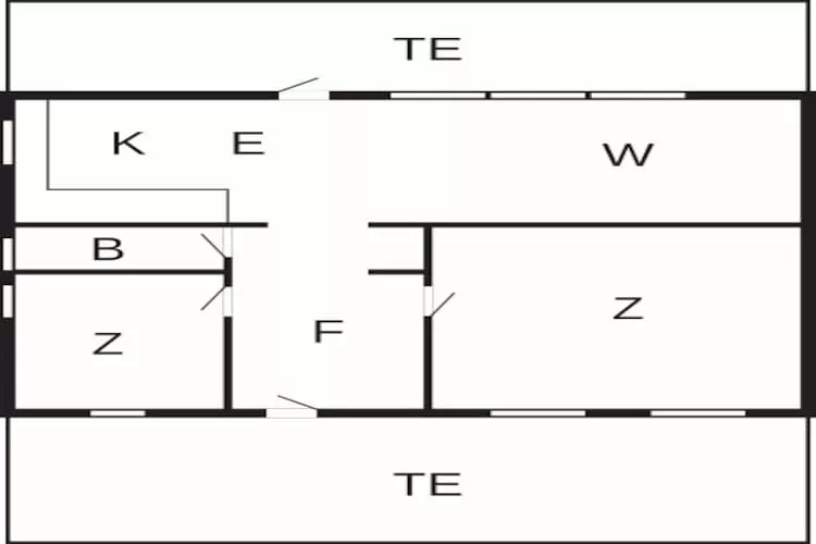 6 persoons vakantie huis in Ebeltoft-By Traum - Plattegrond