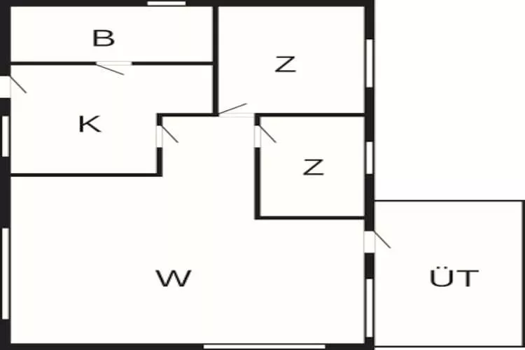 4 persoons vakantie huis in Juelsminde-By Traum - Plattegrond