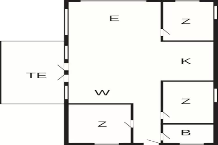 6 persoons vakantie huis in Saltum-By Traum - Plattegrond