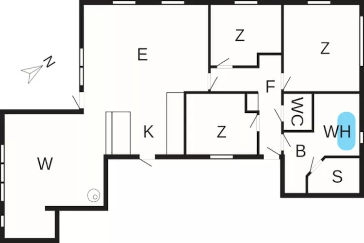 8 persoons vakantie huis in Juelsminde-By Traum - Plattegrond