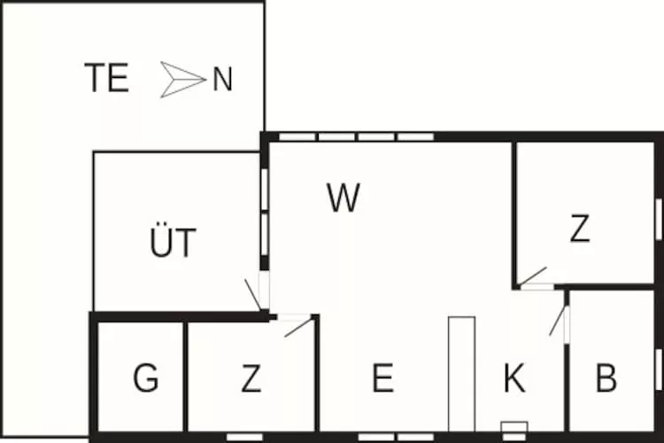 5 persoons vakantie huis in Ansager-By Traum - Plattegrond