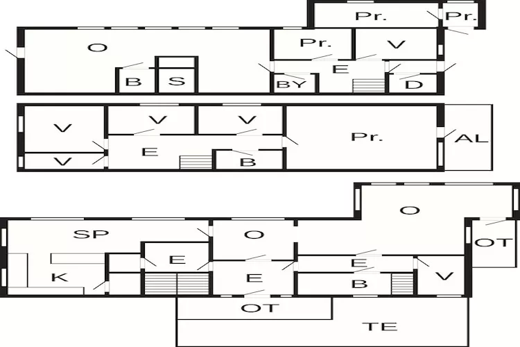 10 persoons vakantie huis in Folkestad - Plattegrond