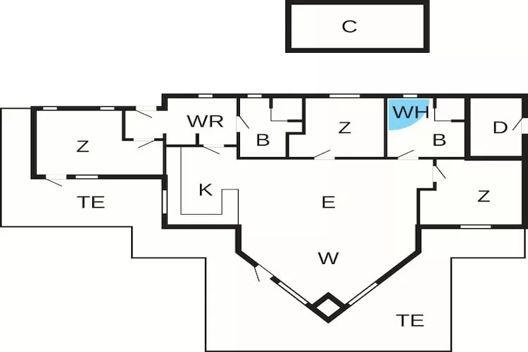 8 persoons vakantie huis in Skals-By Traum - Plattegrond