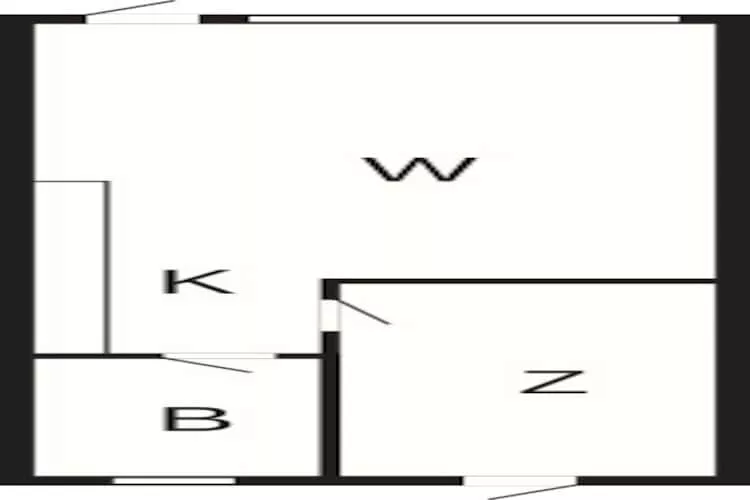 4 persoons vakantie huis in Rømø-By Traum - Plattegrond