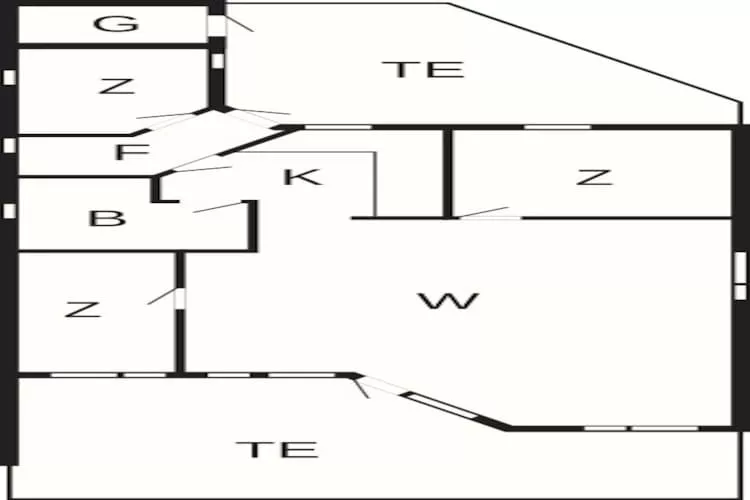 6 persoons vakantie huis in Gedser-By Traum - Plattegrond