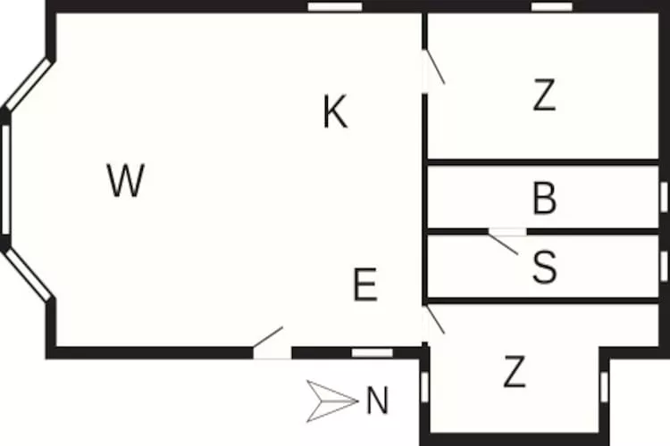 4 persoons vakantie huis in Thisted-By Traum - Plattegrond